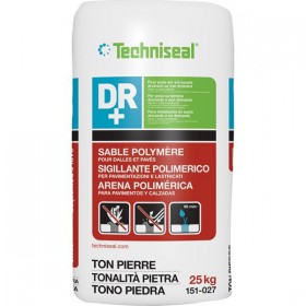 Sable Polymère DR+ pour Dalles/pavé 25kg uniquement sur sol   drainant     GRIS