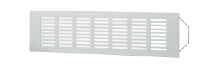 Grille de ventilation profilé 300 x 80mm aluminium