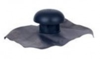 Chapeau de ventilation D100 CD10M moustiquaire/collerette étanchéité